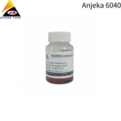 qualité  Anjeka 6040 Solvent Borne hyperbranced Wetting Agent For Coatings and ink Lubrizol32500 usine