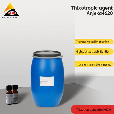 Agents thixotropes à haut niveau additif liquide dans la teinture