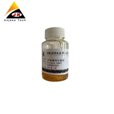 Anjeka6881 BYK9151 Dispersant universel de pâte de couleur sans résine à base d'huile d'eau